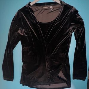 Impressions lifestyle ( Looks Great ) long sleeve top - with attached tank